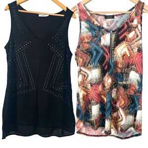 Lot of 2 Tops Ricki’s & Eclipse (L)